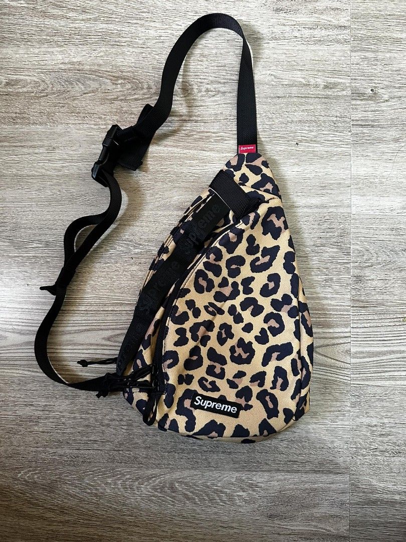 Leopard on sale supreme bag