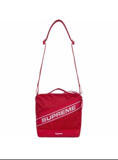 Supreme SS19 Duffle Bag RED, Men's Fashion, Bags, Sling Bags on Carousell