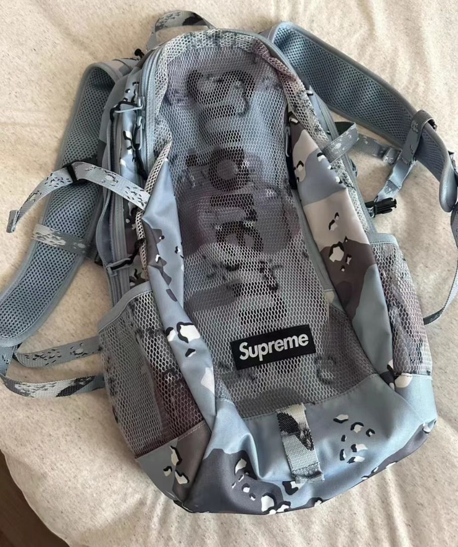 Supreme SS20 Week 1 Backpack 3 M反光Logo徽標PVC 書包背包雙肩包常規