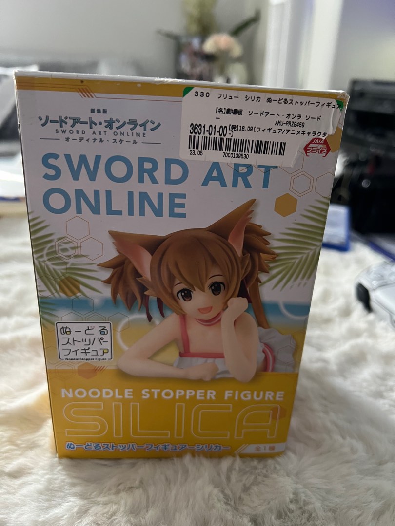 SWORD ART ONLINE SILICA NOODLE STOPPER FIGURE on Carousell