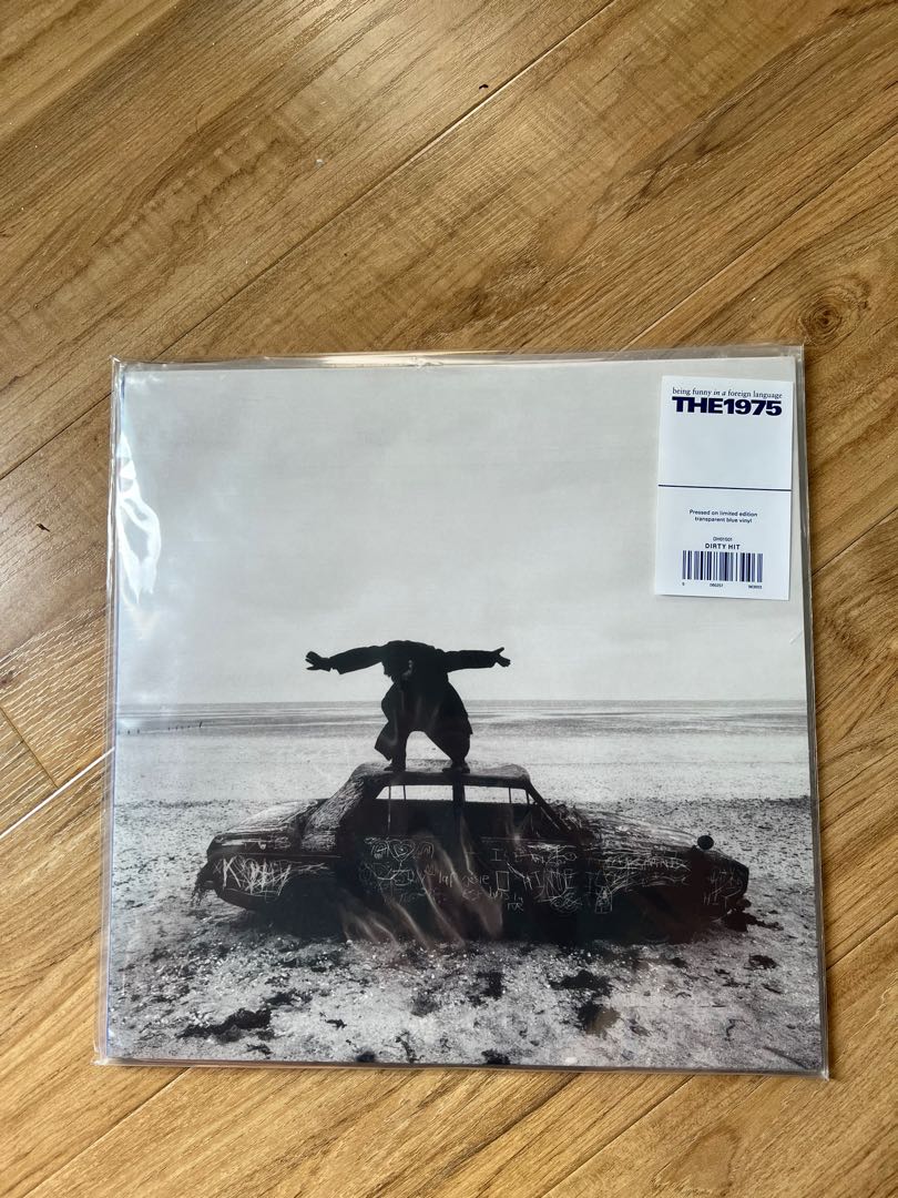The 1975 Being Funny In A Foreign Language (Transparent Blue vinyl), Hobbies & Toys, Music