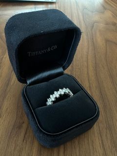 Tiffany and co Aria diamond platinum ring