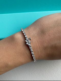 Tiffany and co Victoria diamond platinum bracelet