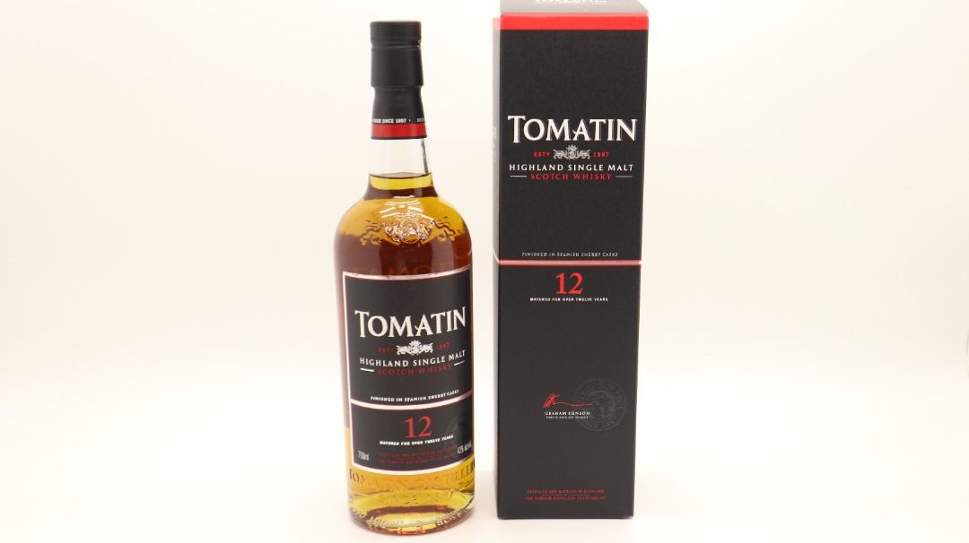 Tomatin 12 Highland Single Malt Scotch Whisky Spanish Sherry Casks