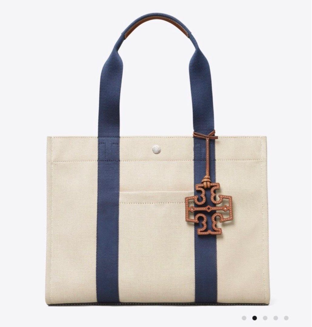 Tory Burch Canvas bag Luxury Bags Wallets on Carousell