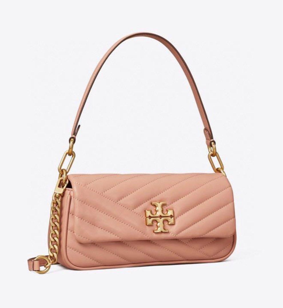 KIRA CHEVRON CONVERTIBLE SHOULDER BAG, Luxury, Bags & Wallets on Carousell