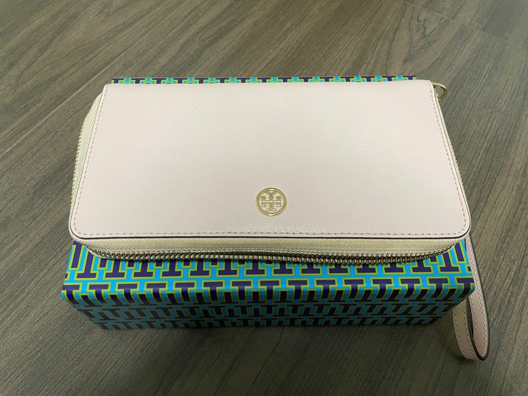 Tory burch parker zip wallet new arrivals