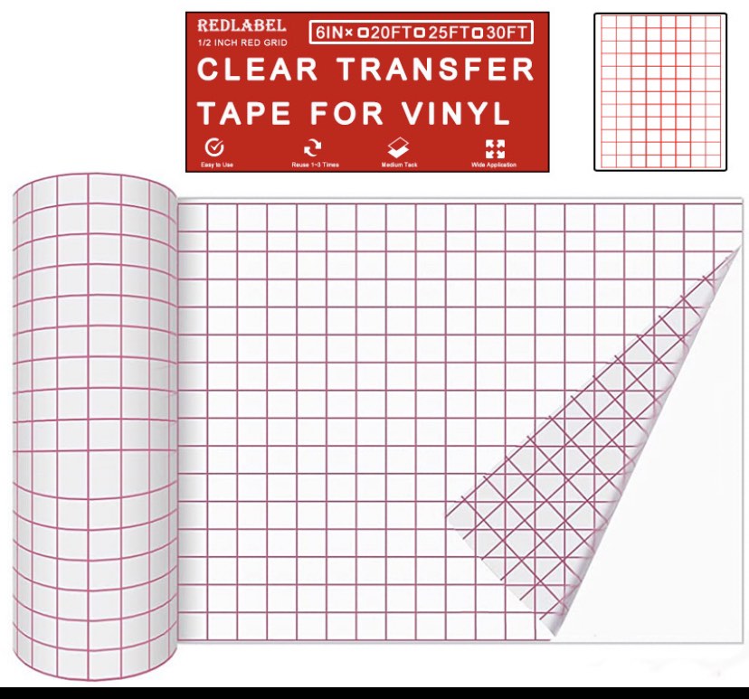 Transfer tape vinyl Cricut joy, Hobbies & Toys, Stationery & Craft, Art