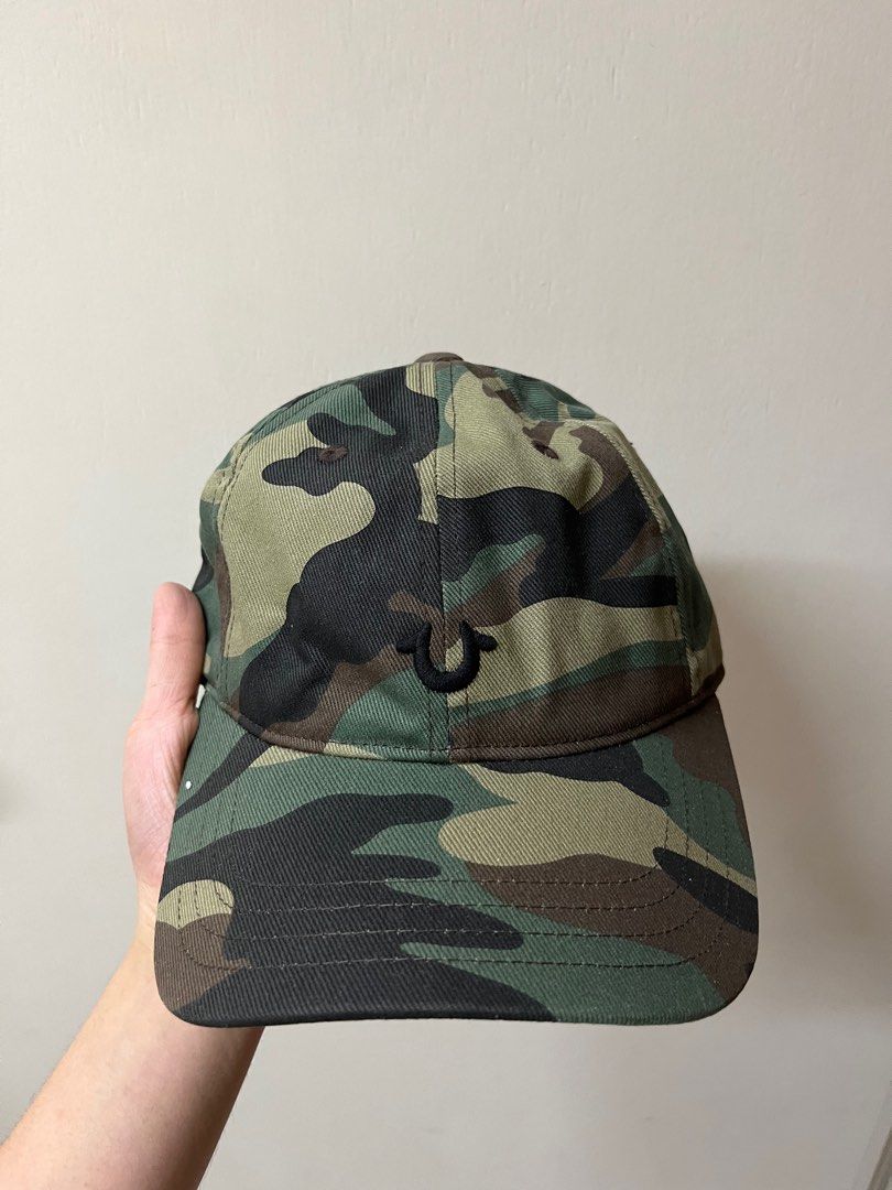 True religion shop camo hat