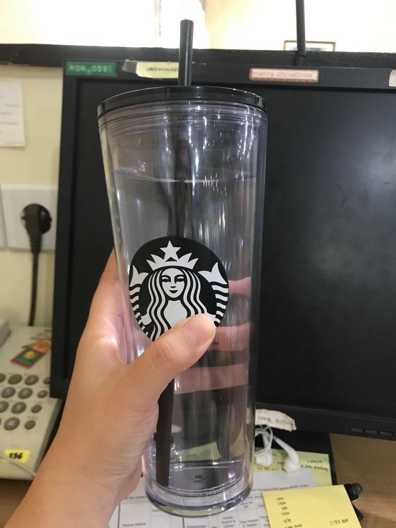Tumbler Starbucks asli, Kitchen & Appliances di Carousell