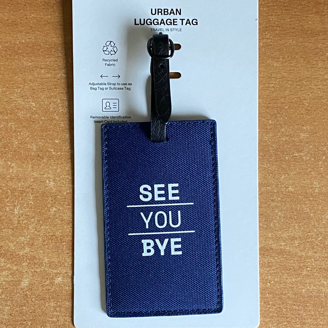 Urban outfitters luggage tag cheap