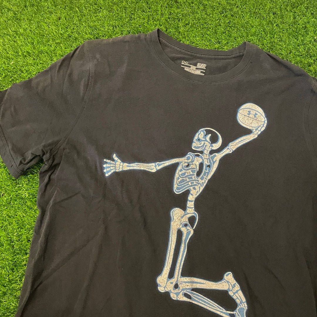 Under armour deals skeleton shirt