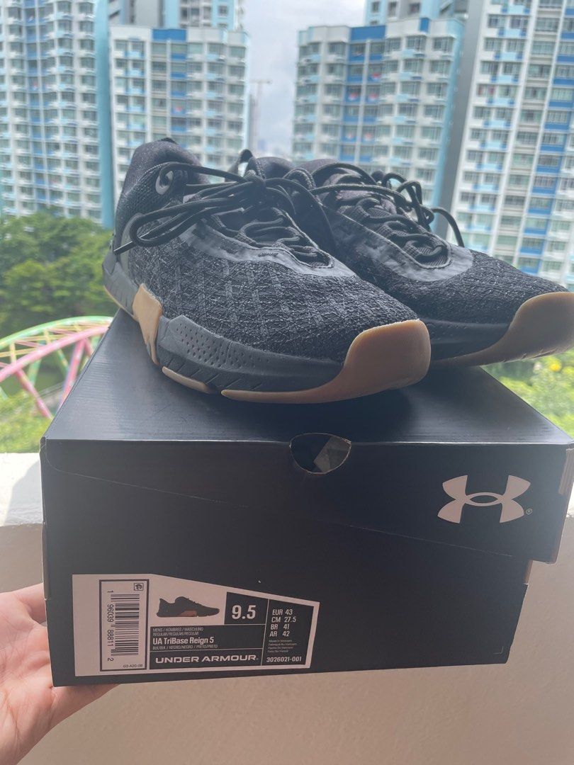 Under Armour TriBase Reign 5 Men Black Men s Fashion Footwear