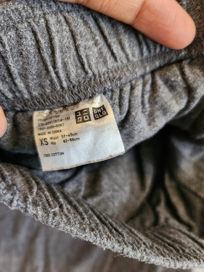 Uniqlo flannel pants XS, Women's Fashion, Bottoms, Other Bottoms