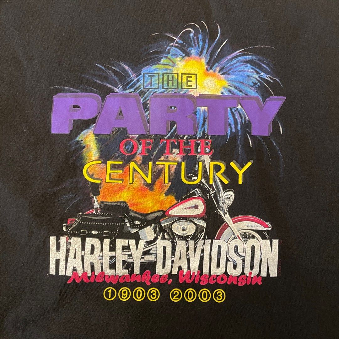 Vintage 2003 Harley Davidson 100th Year Anniversary Party of the