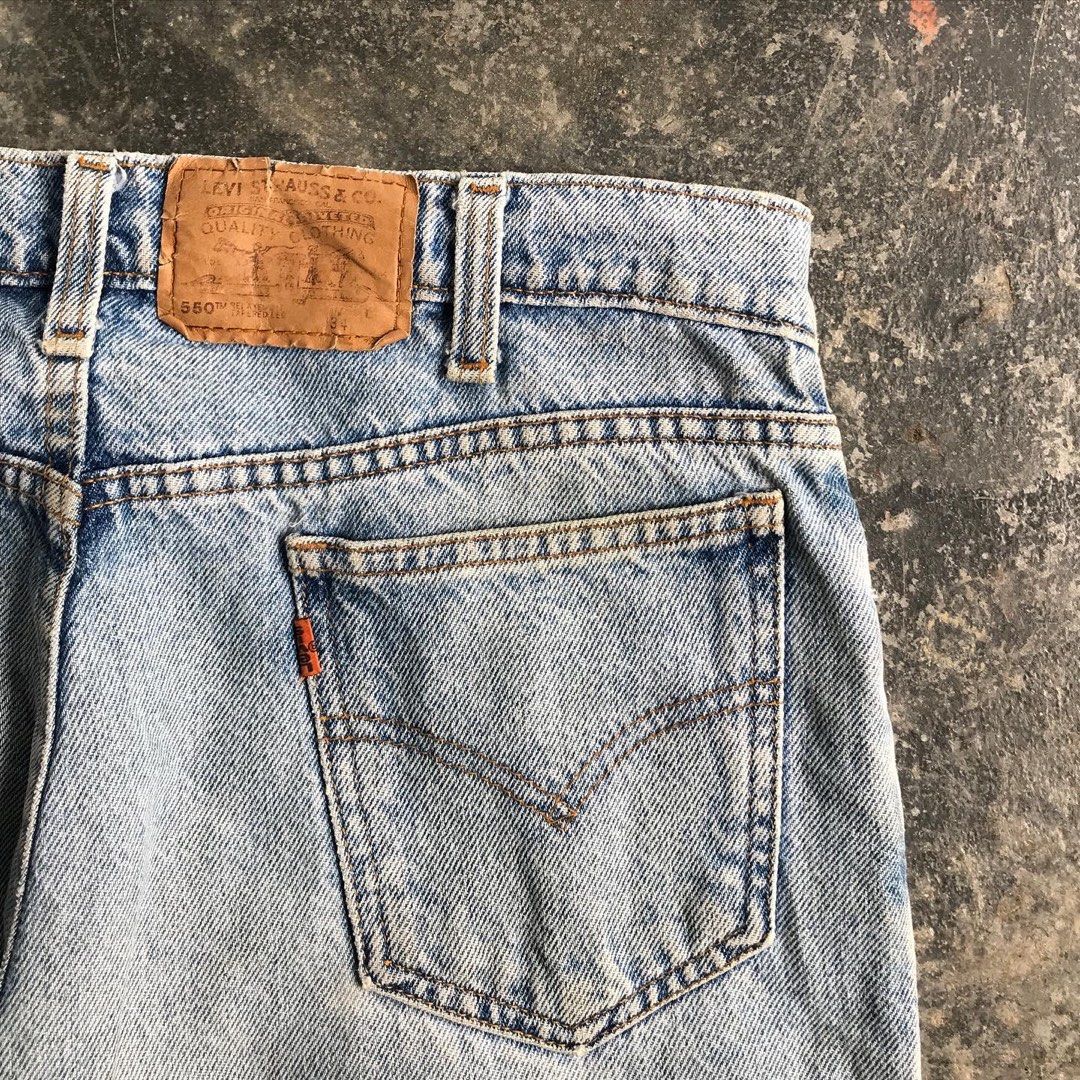 Orange tab cheap levis 550