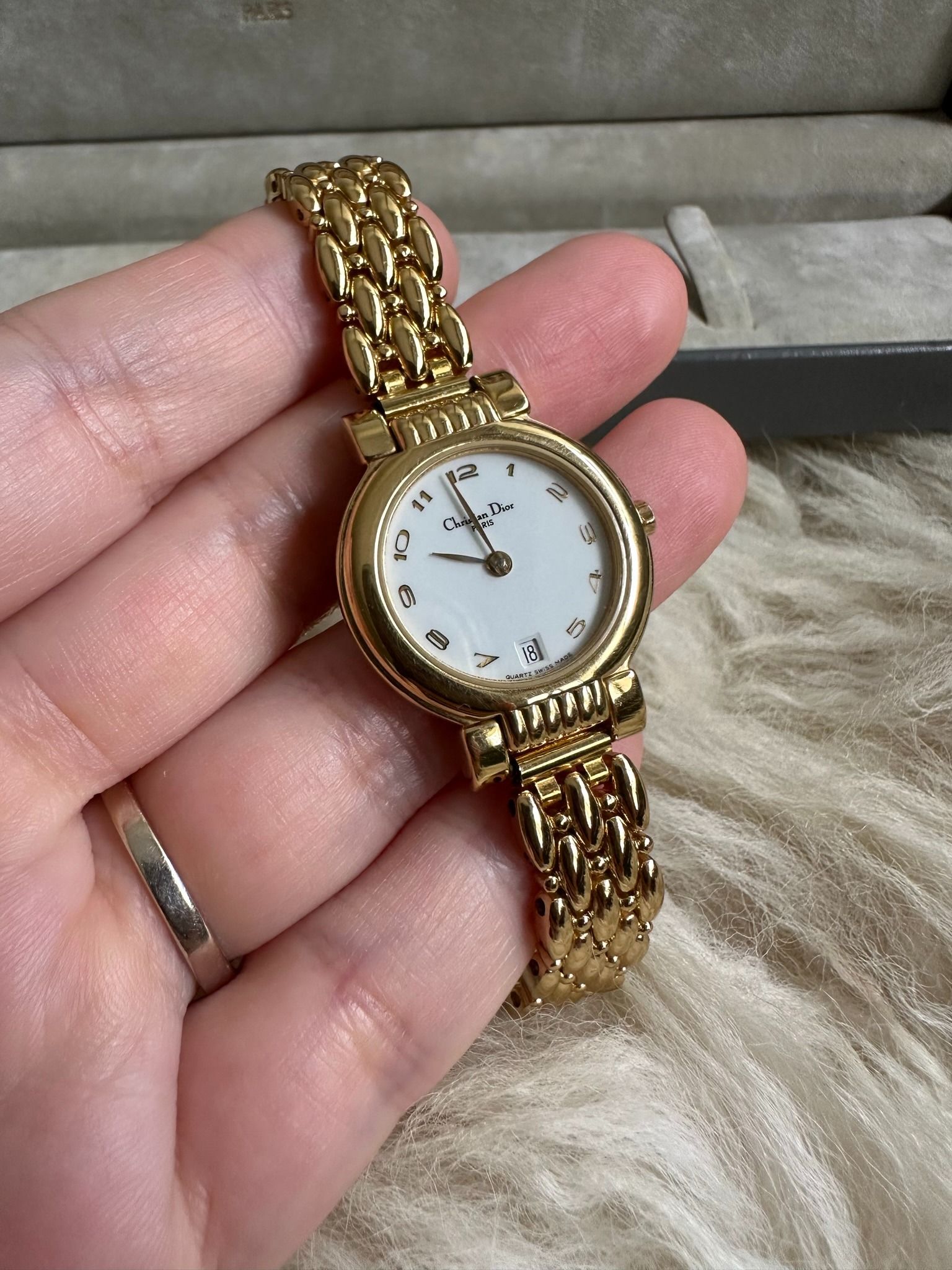 Christian dior vintage ladies clearance watch