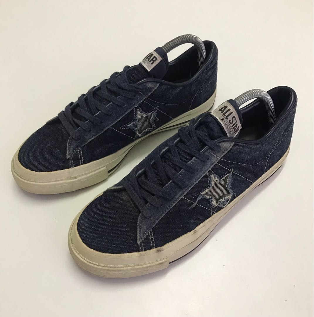 Converse one star outlet with jeans