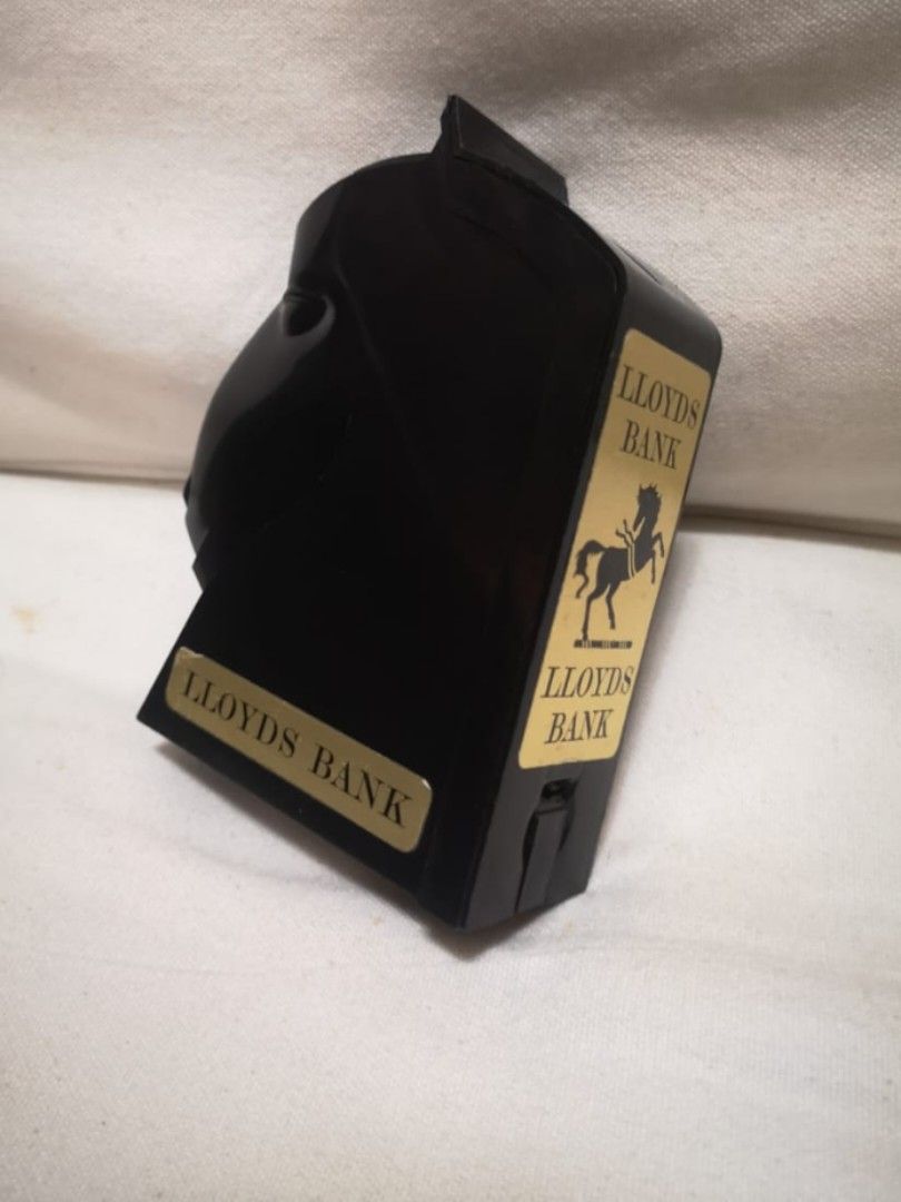 Vintage Lloyds Bank Black Horse Money Box, Hobbies & Toys, Collectibles