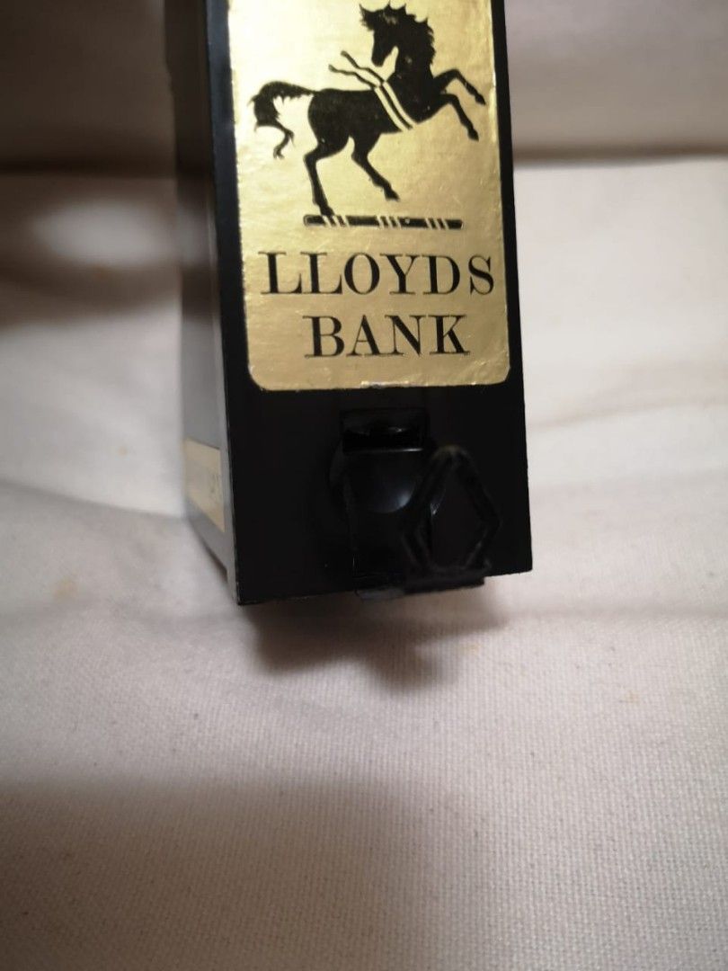 Vintage Lloyds Bank Black Horse Money Box, Hobbies & Toys, Collectibles