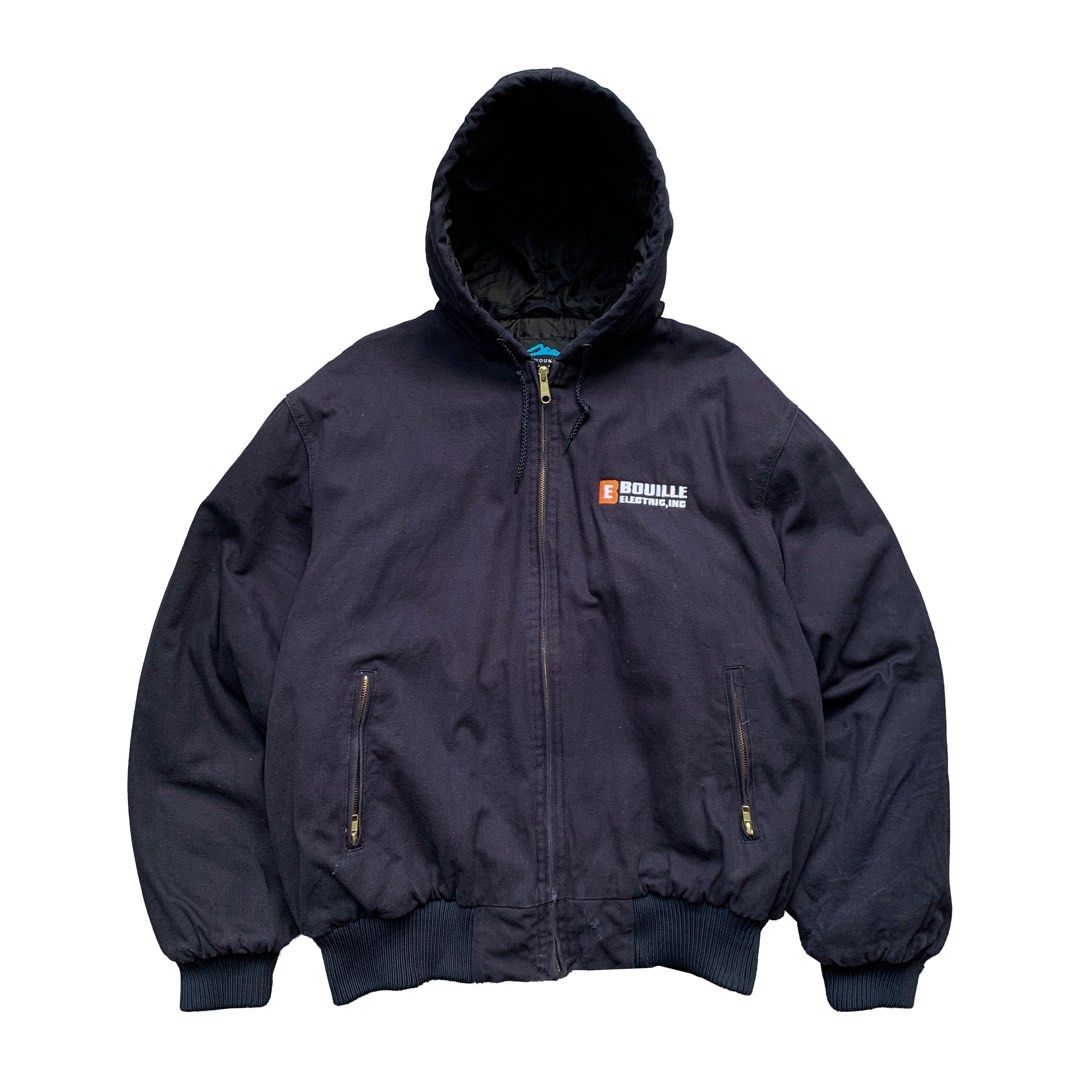 Tri mountain clearance hooded jacket