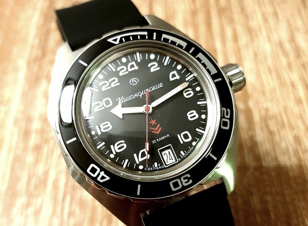 Vostok komandirskie new arrivals automatic 24 hour