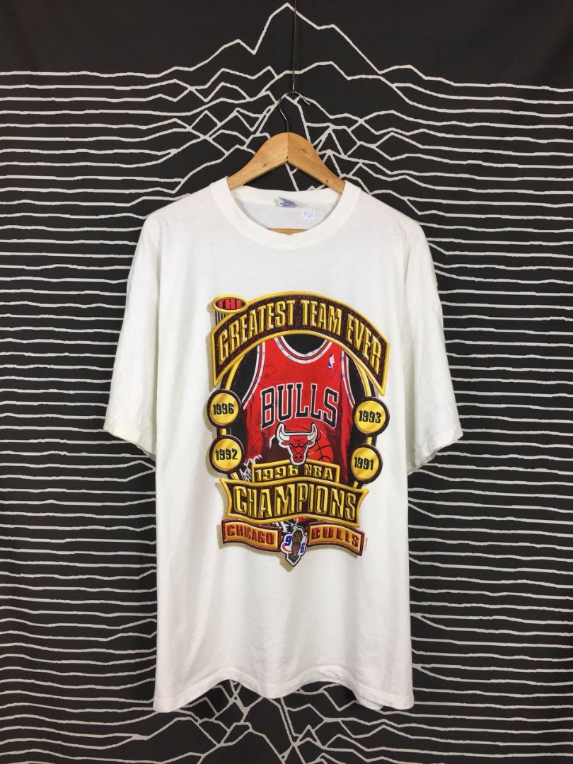 1996 Chicago Bulls Greatest Team Ever Starter Vintage T-shirt XL Nba  Basketball