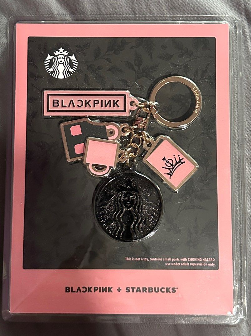 WTS blackpink starbucks keychain, Hobbies & Toys, Memorabilia