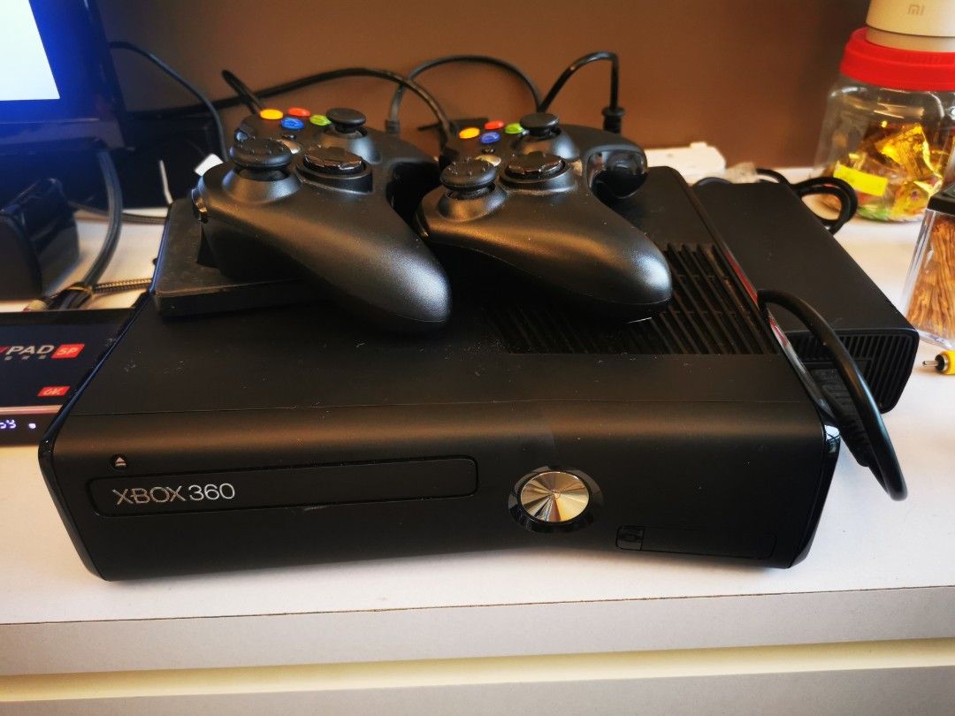 XBOX 360 SLIM Hobbies Toys Toys Games on Carousell