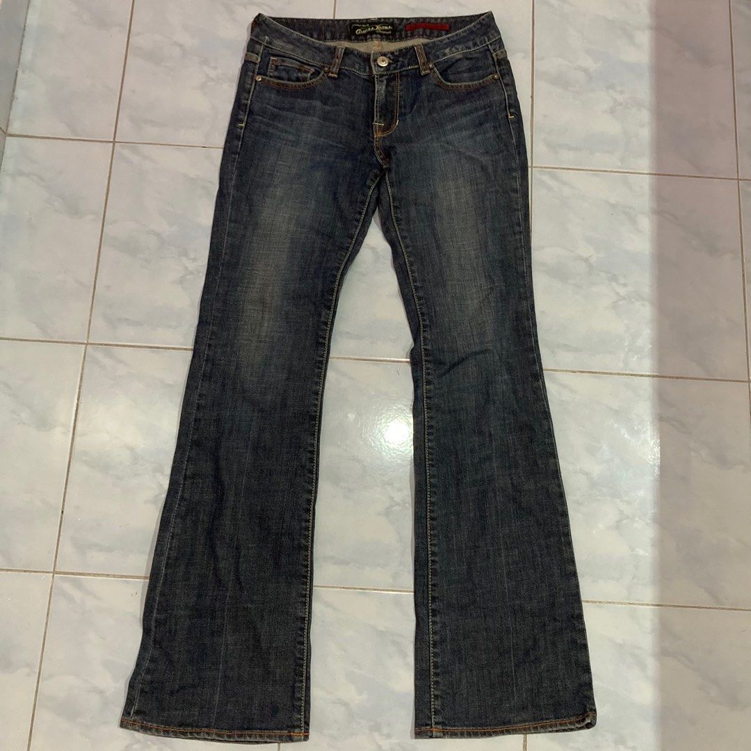 Guess low rise bootcut jeans on sale