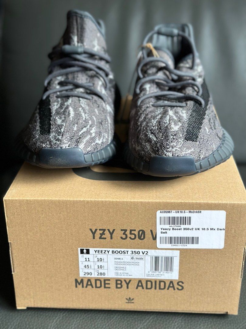 Yeezy Boost 350V2 Mx DrkSlt UK10.5, Men's Fashion, Footwear, Sneakers on  Carousell
