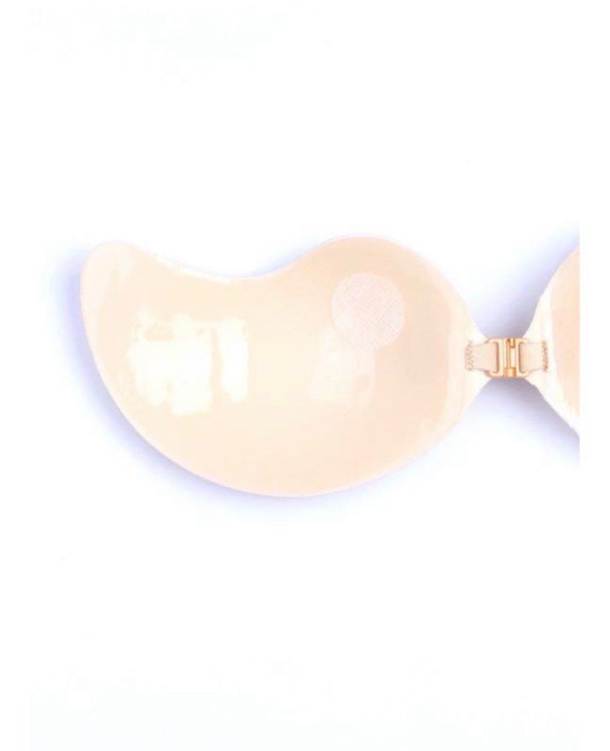 YHF Commando Stick on Bra in Nude - A, Women's Fashion, New ...