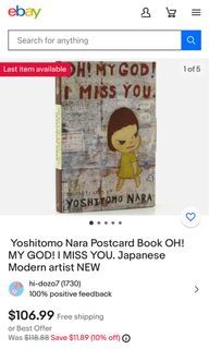 Yoshitomo Nara postcard book