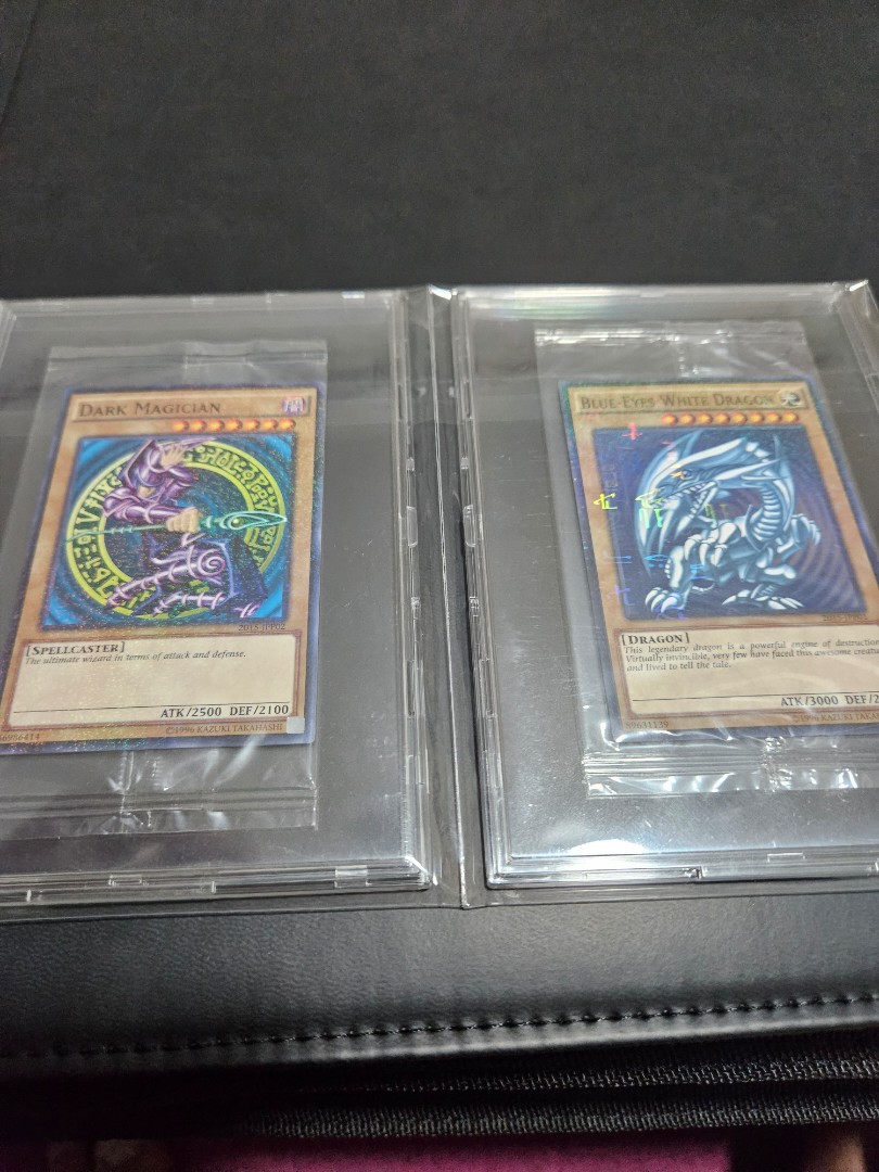 WCS Blue-Eyes White Dragon & Dark Magician • 2018-JPP01 / 2018-JPP02 •  Yugioh!