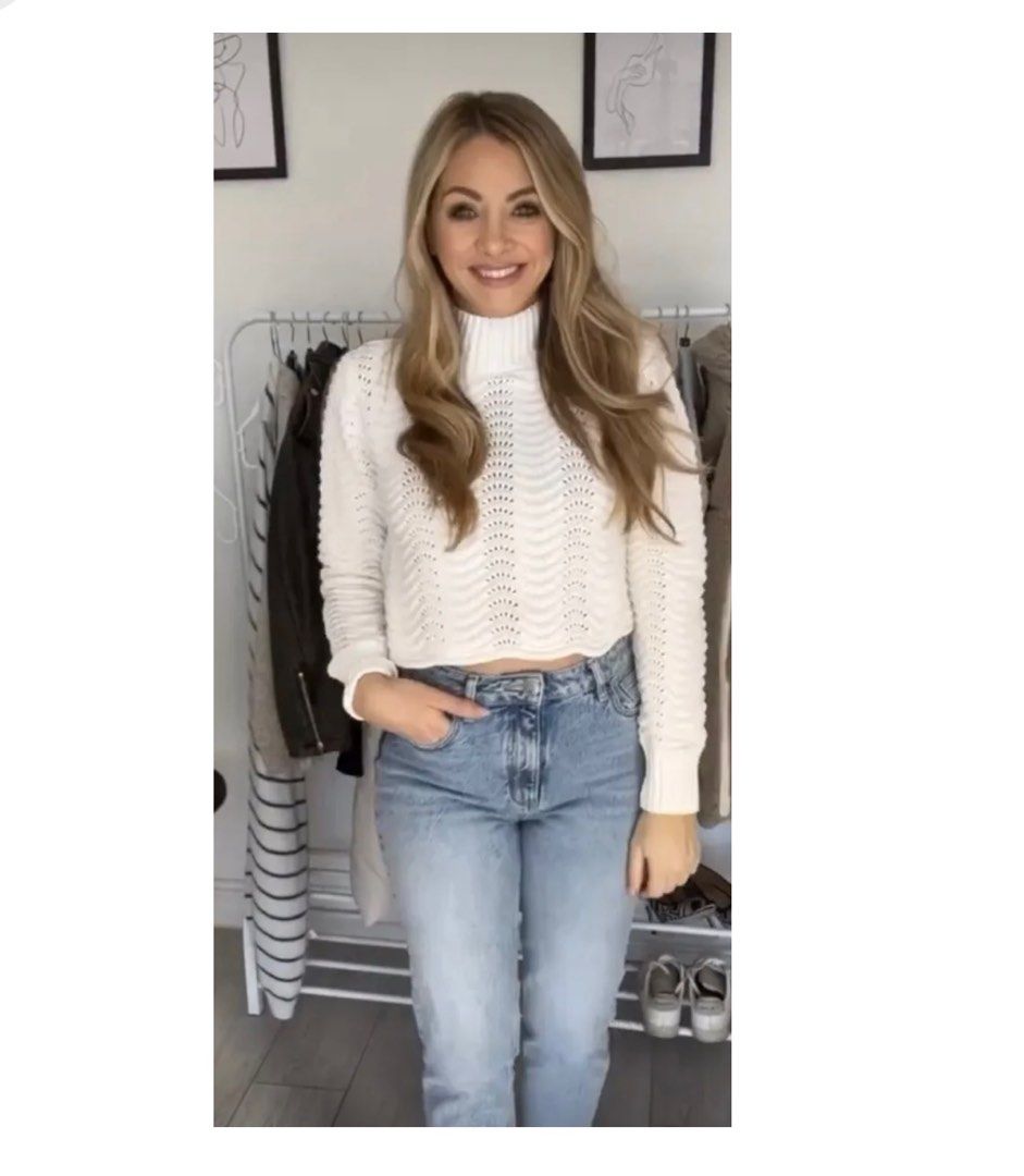 Zara Chenille sweater Women s Fashion Tops Longsleeves on Carousell