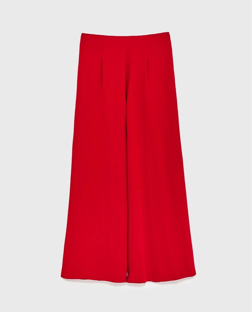 Zara flowy wide leg online pants