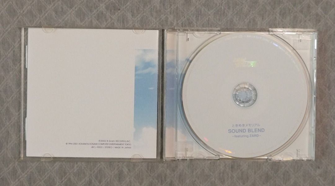 ZARD - ときめきメモリアル SOUND BLEND featuring ZARD 日版 二手單曲 CD