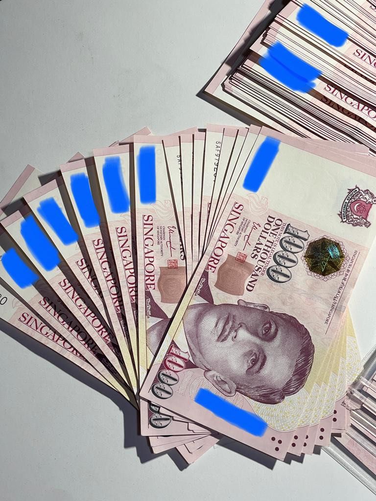 $1,000 Singapore Dollar Note for collection, Hobbies & Toys, Memorabilia &  Collectibles, Currency on Carousell