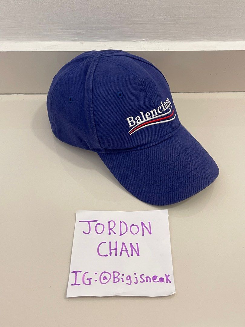 Balenciaga store blue hat