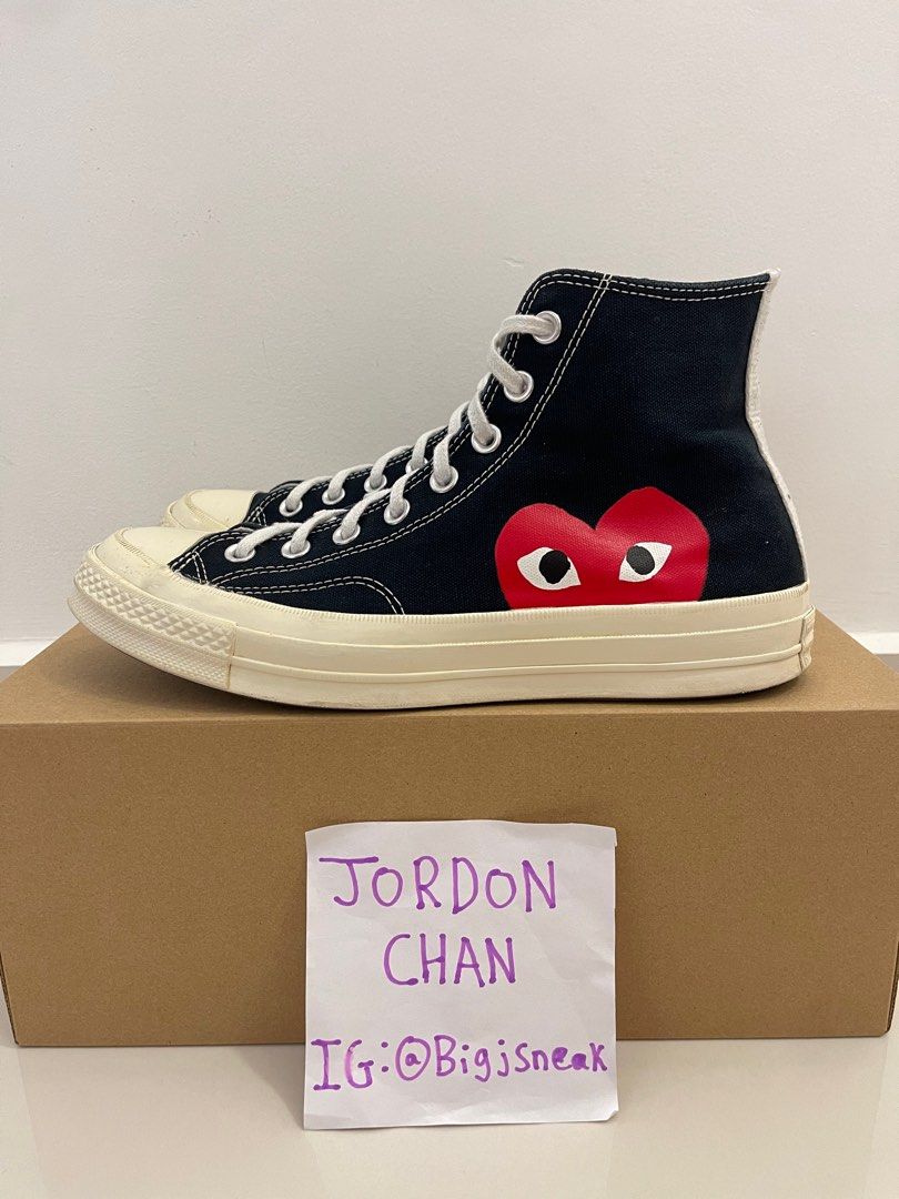 100 Legit CDG X Converse Chuck Taylor All Star 70 Hi Men s
