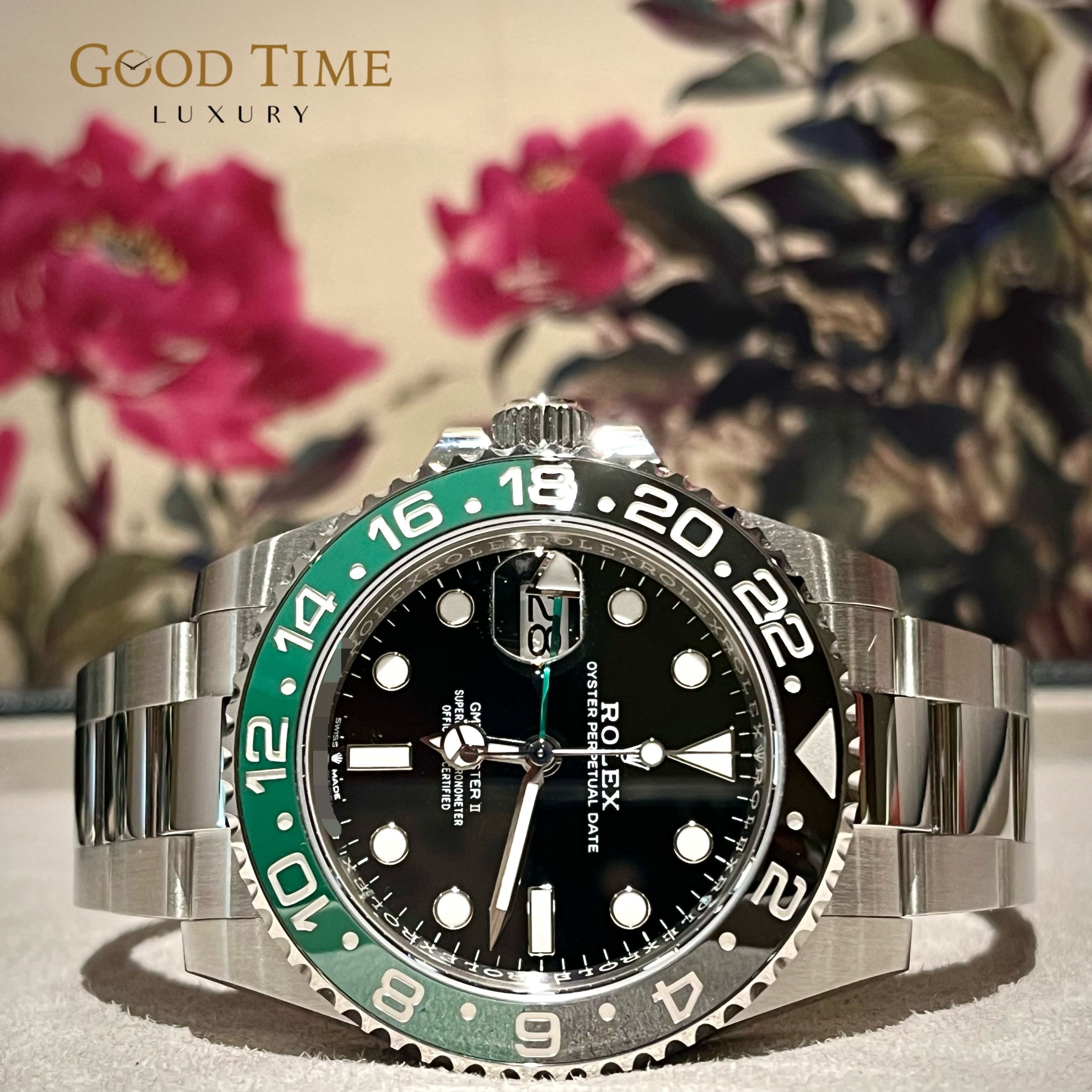 Gmt master discount 2 green