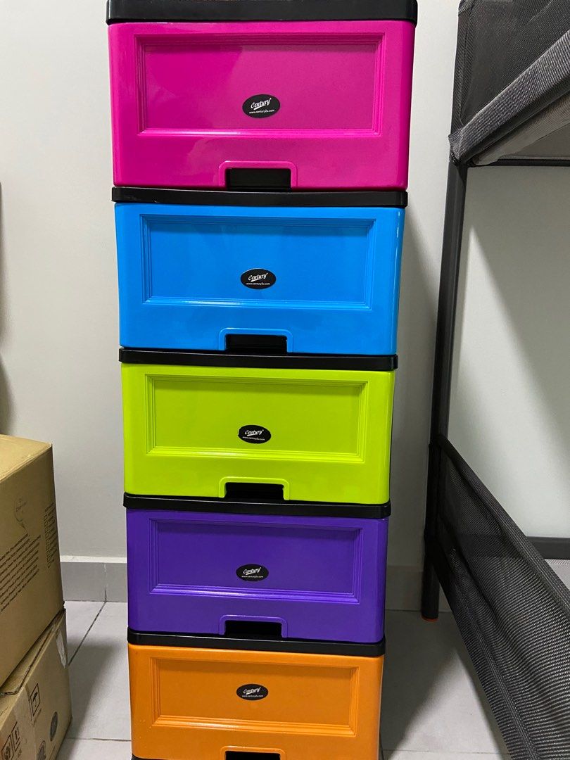 5 layer drawer cupboard, Furniture & Home Living, Bedding & Towels on