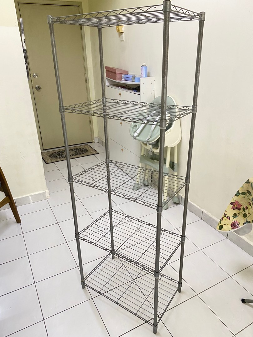 5 tier racks, Furniture & Home Living, Furniture, Shelves,