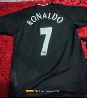 Cristiano Ronaldo 2007/08 Jersey Greeting Card for Sale by slawisa