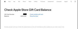 (平放! 93折出售) Apple gift card (iphone ipad iwatch imac)
