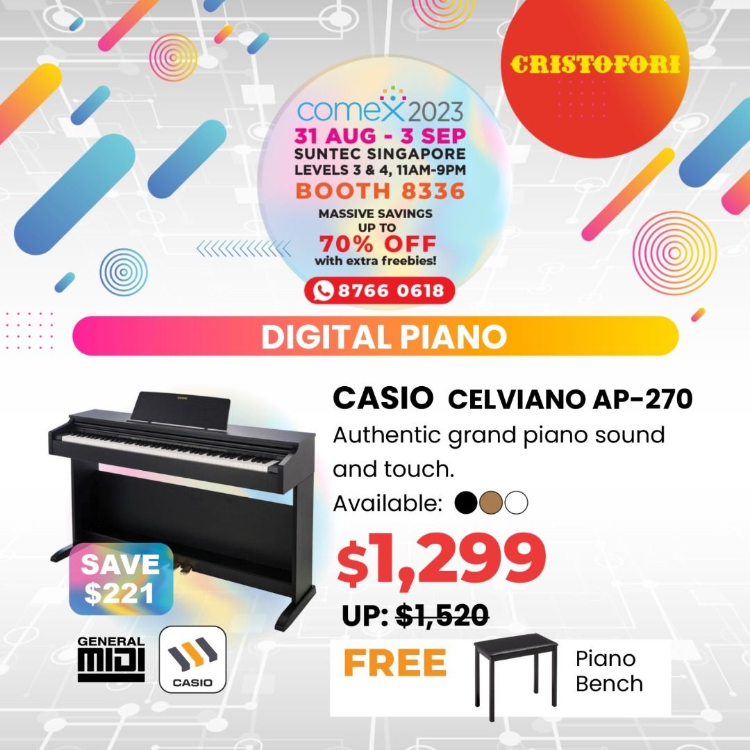 Casio sales ap 70