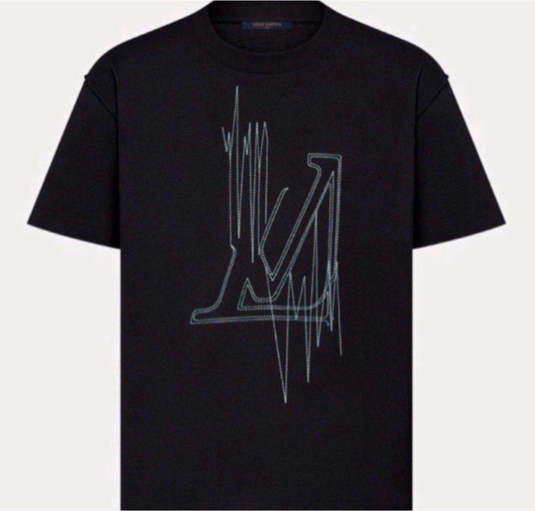 🆕 AUTHENTIC LV FREQUENCY GRAPHIC TEE, Luxury, Apparel on Carousell