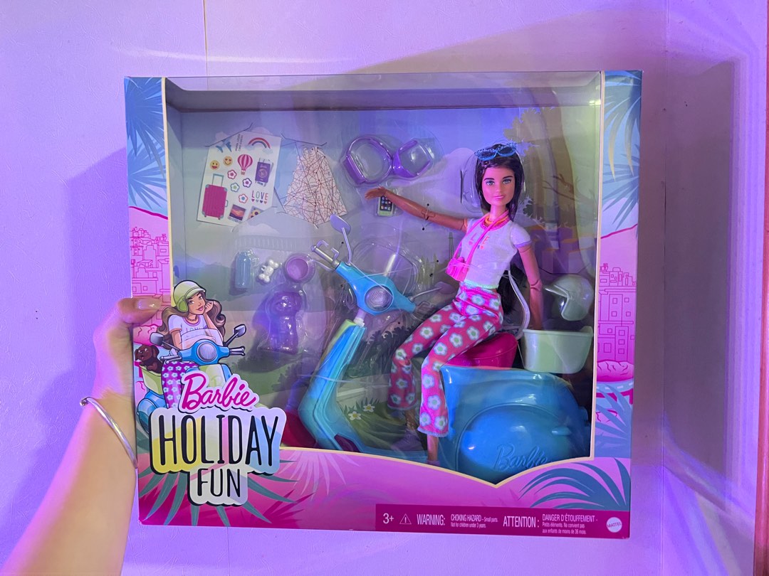 全新* barbie電單車車造型玩具, 興趣及遊戲, 玩具 遊戲類- Carousell