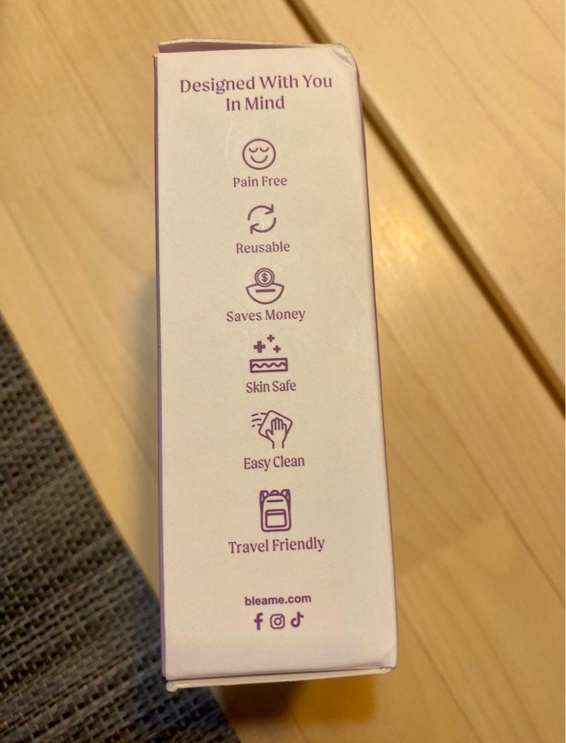[實物圖] 全新Bleame Crystal Hair Eraser, 美容＆化妝品, 沐浴＆身體護理, 沐浴及身體護理 - 脫毛 ...