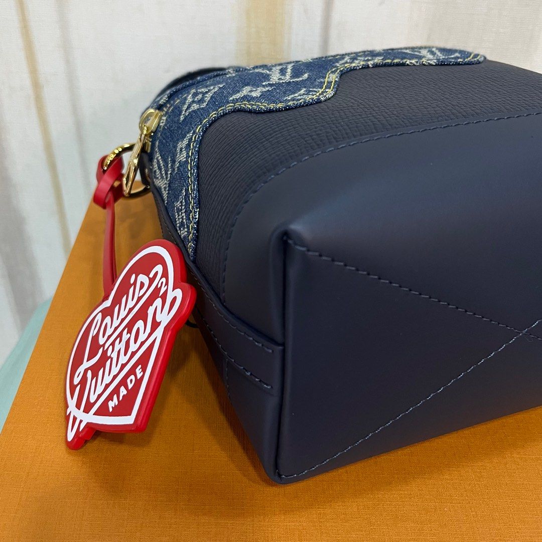 Louis Vuitton Nigo Monogram Denim Japanese Cruiser Bag